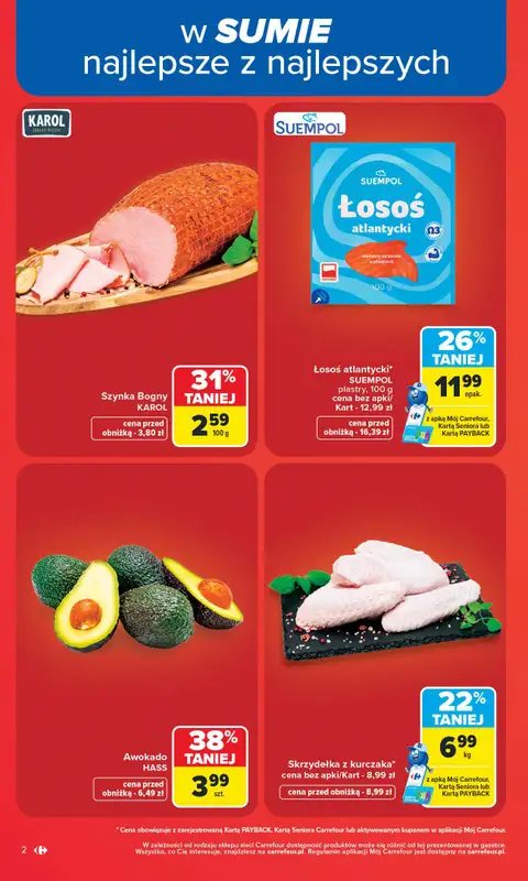 Carrefour - gazetka promocyjna Gazetka Carrefour od poniedziałku od poniedziałku 27.07 do soboty 01.08 - strona 4