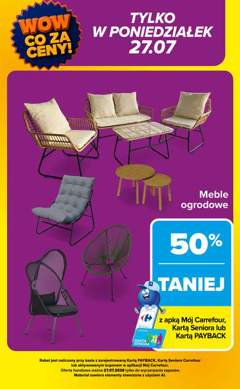 Carrefour - gazetka promocyjna Gazetka Wow co za ceny od poniedziałku 27.07 do soboty 01.08 - strona 2