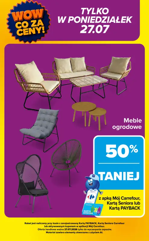 Carrefour - gazetka promocyjna Gazetka Wow co za ceny od poniedziałku 27.07 do soboty 01.08 - strona 2
