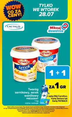 Carrefour - gazetka promocyjna Gazetka Wow co za ceny od poniedziałku 27.07 do soboty 01.08 - strona 5