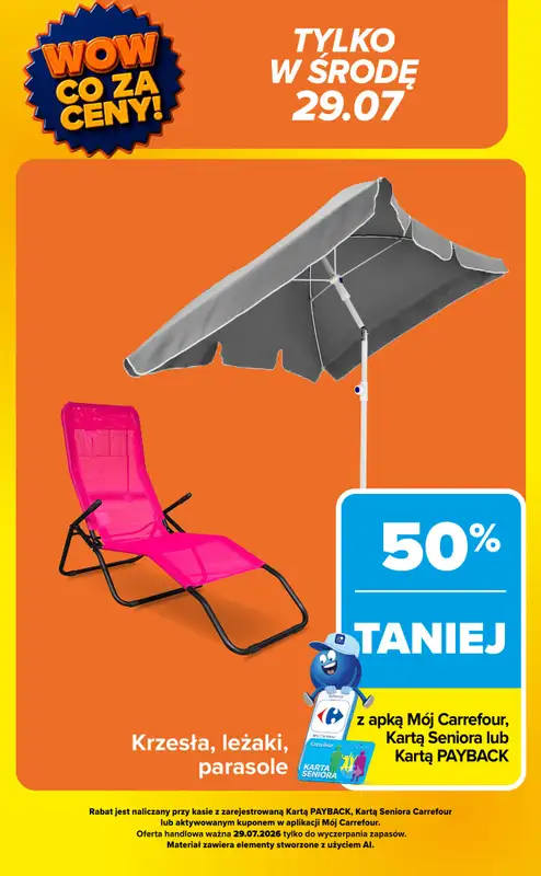 Carrefour - gazetka promocyjna Gazetka Wow co za ceny od poniedziałku 27.07 do soboty 01.08 - strona 8