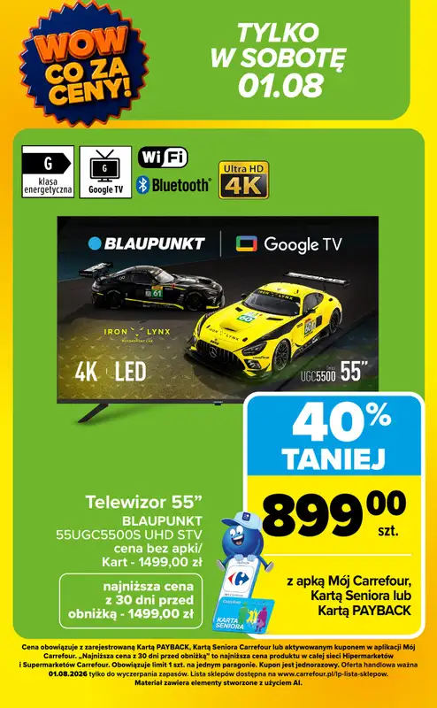 Carrefour - gazetka promocyjna Gazetka Wow co za ceny od poniedziałku 27.07 do soboty 01.08 - strona 19
