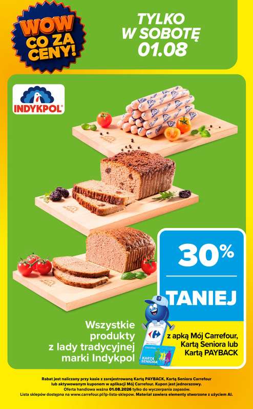 Carrefour - gazetka promocyjna Gazetka Wow co za ceny od poniedziałku 27.07 do soboty 01.08 - strona 18