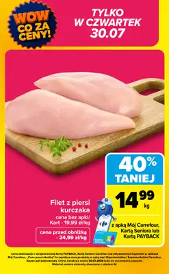 Carrefour - gazetka promocyjna Gazetka Wow co za ceny od poniedziałku 27.07 do soboty 01.08 - strona 10