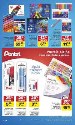 Carrefour - gazetka promocyjna Gazetka Szkoła nowy sezon od poniedziałku 27.07 do środy 12.08 - strona 28