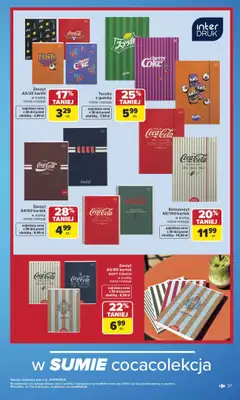 Carrefour - gazetka promocyjna Gazetka Szkoła nowy sezon od poniedziałku 27.07 do środy 12.08 - strona 37