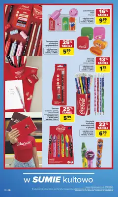 Carrefour - gazetka promocyjna Gazetka Szkoła nowy sezon od poniedziałku 27.07 do środy 12.08 - strona 36