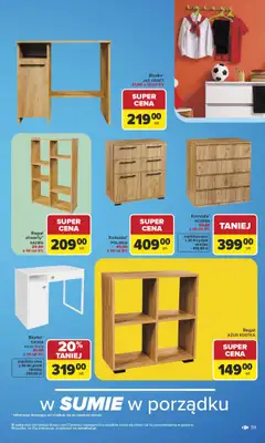 Carrefour - gazetka promocyjna Gazetka Szkoła nowy sezon od poniedziałku 27.07 do środy 12.08 - strona 59