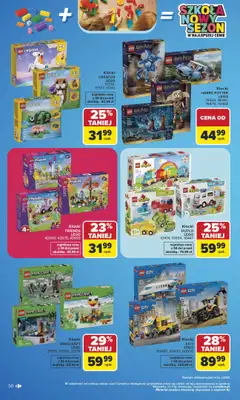 Carrefour - gazetka promocyjna Gazetka Szkoła nowy sezon od poniedziałku 27.07 do środy 12.08 - strona 50