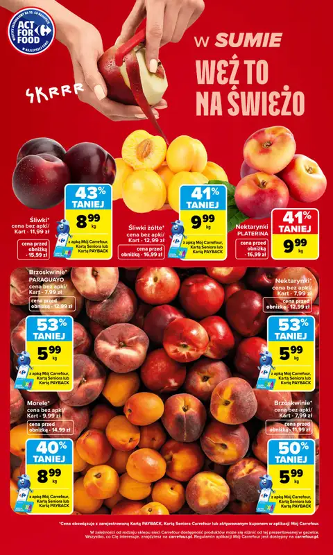 Carrefour - gazetka promocyjna Gazetka Weź to na świeżo od poniedziałku 27.07 do soboty 01.08 - strona 6