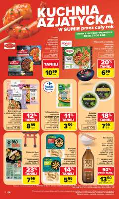 Carrefour - gazetka promocyjna Gazetka Kuchnia Azjatycka przez cały rok od poniedziałku 27.07 do soboty 08.08 - strona 2