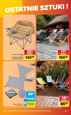 Carrefour - gazetka promocyjna Gazetka Ostatnie sztuki i letnie hity od poniedziałku 27.07 do soboty 08.08 - strona 5