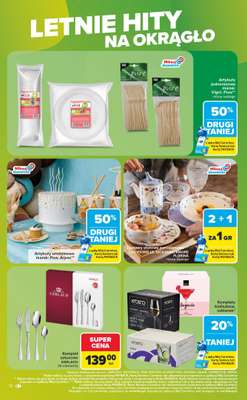 Carrefour - gazetka promocyjna Gazetka Ostatnie sztuki i letnie hity od poniedziałku 27.07 do soboty 08.08 - strona 12