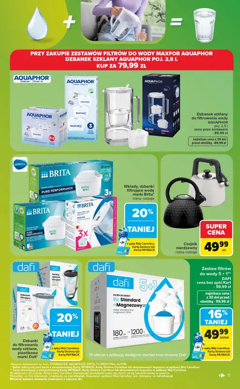 Carrefour - gazetka promocyjna Gazetka Ostatnie sztuki i letnie hity od poniedziałku 27.07 do soboty 08.08 - strona 11