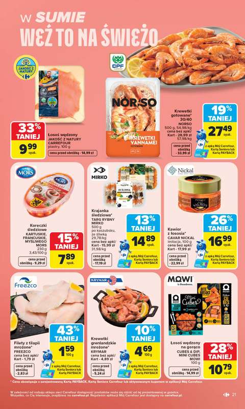 Carrefour Market - gazetka promocyjna Gazetka Carrefour Market od poniedziałku od poniedziałku 27.07 do soboty 01.08 - strona 23