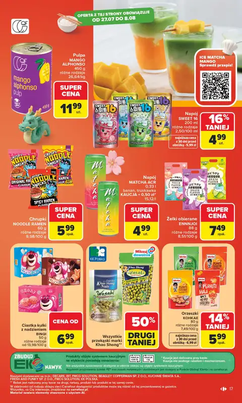 Carrefour Market - gazetka promocyjna Gazetka Carrefour Market od poniedziałku od poniedziałku 27.07 do soboty 01.08 - strona 19