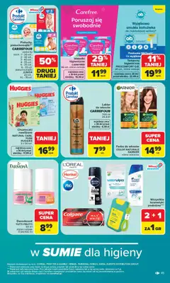 Carrefour Market - gazetka promocyjna Gazetka Carrefour Market od poniedziałku od poniedziałku 27.07 do soboty 01.08 - strona 47