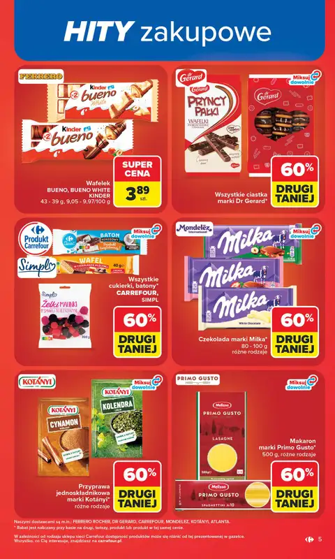 Carrefour Market - gazetka promocyjna Gazetka Carrefour Market od poniedziałku od poniedziałku 27.07 do soboty 01.08 - strona 7