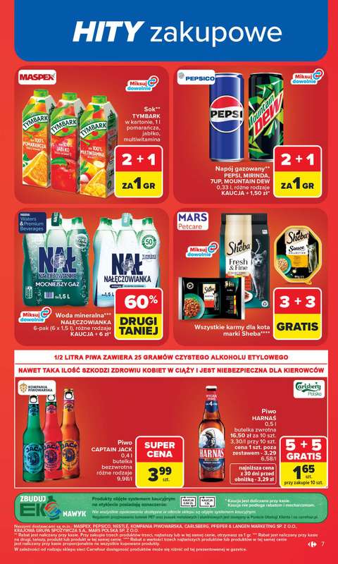 Carrefour Market - gazetka promocyjna Gazetka Carrefour Market od poniedziałku od poniedziałku 27.07 do soboty 01.08 - strona 9