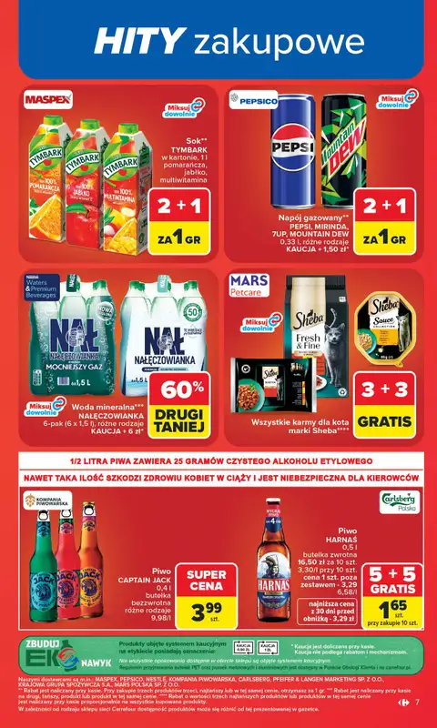 Carrefour Market - gazetka promocyjna Gazetka Carrefour Market od poniedziałku od poniedziałku 27.07 do soboty 01.08 - strona 9