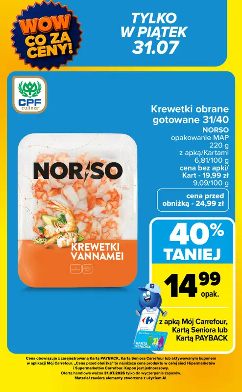 Carrefour Market - gazetka promocyjna Gazetka Wow co za ceny od poniedziałku 27.07 do soboty 01.08 - strona 16