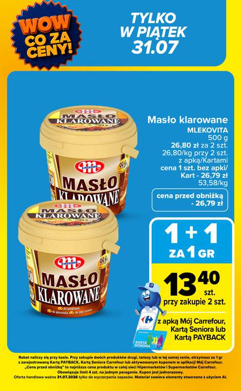 Carrefour Market - gazetka promocyjna Gazetka Wow co za ceny od poniedziałku 27.07 do soboty 01.08 - strona 15