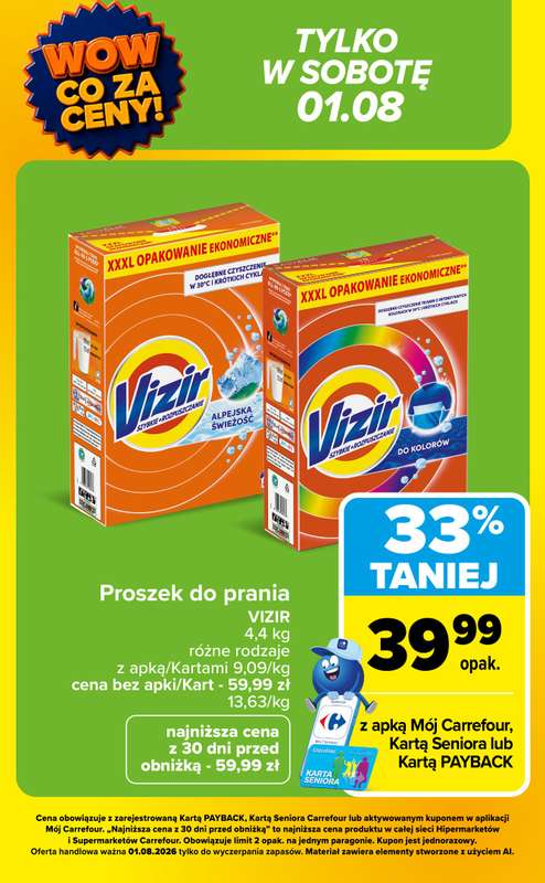 Carrefour Market - gazetka promocyjna Gazetka Wow co za ceny od poniedziałku 27.07 do soboty 01.08 - strona 17