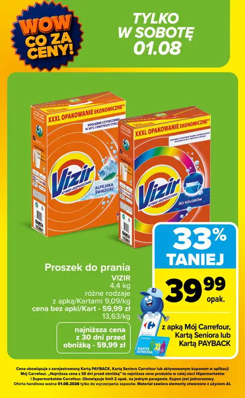 Carrefour Market - gazetka promocyjna Gazetka Wow co za ceny od poniedziałku 27.07 do soboty 01.08 - strona 17