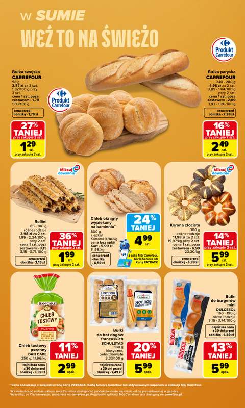 Carrefour Market - gazetka promocyjna Gazetka Weź to na świeżo od poniedziałku 27.07 do soboty 01.08 - strona 5