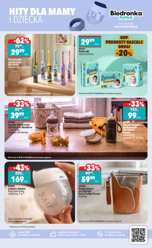 Biedronka Home - gazetka promocyjna Najlepsze oferty od soboty 25.07 do soboty 26.09 - strona 3