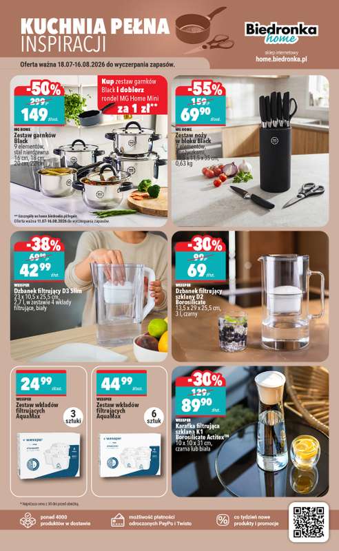Biedronka Home - gazetka promocyjna Najlepsze oferty od soboty 25.07 do soboty 26.09 - strona 5