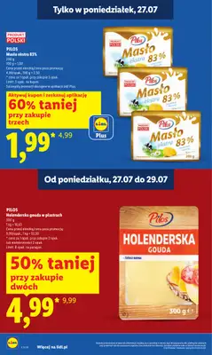 Lidl - gazetka promocyjna Oferta od poniedziałku od poniedziałku 27.07 do środy 29.07 - strona 10