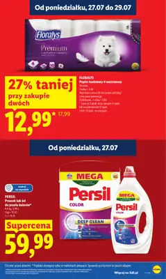 Lidl - gazetka promocyjna Oferta od poniedziałku od poniedziałku 27.07 do środy 29.07 - strona 27