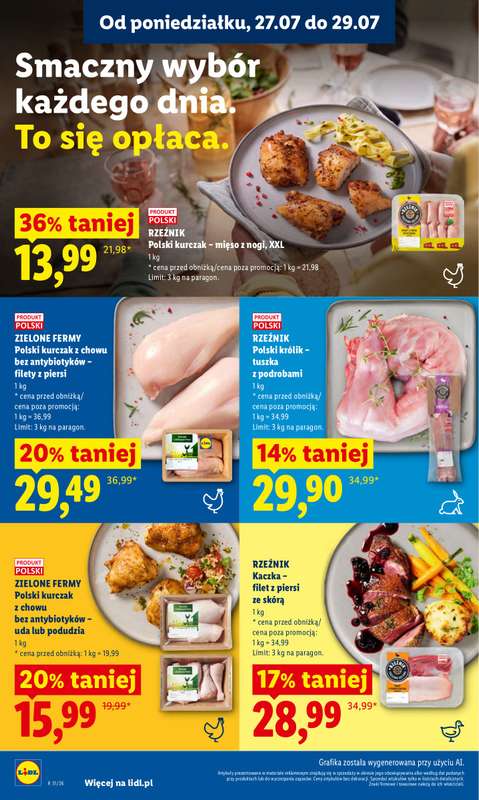 Lidl - gazetka promocyjna Oferta od poniedziałku od poniedziałku 27.07 do środy 29.07 - strona 58