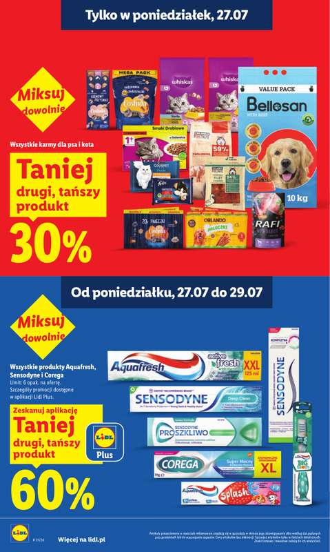 Lidl - gazetka promocyjna Oferta od poniedziałku od poniedziałku 27.07 do środy 29.07 - strona 26