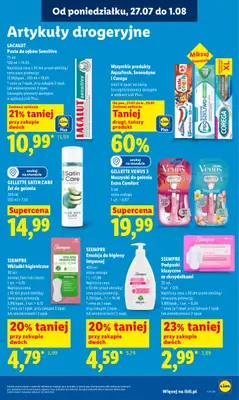 Lidl - gazetka promocyjna Oferta od poniedziałku od poniedziałku 27.07 do środy 29.07 - strona 87