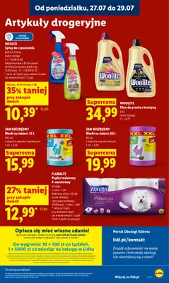 Lidl - gazetka promocyjna Oferta od poniedziałku od poniedziałku 27.07 do środy 29.07 - strona 89