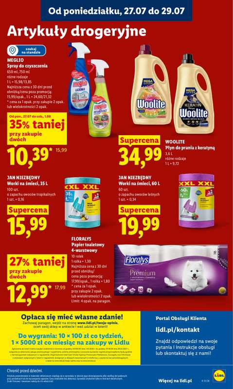 Lidl - gazetka promocyjna Oferta od poniedziałku od poniedziałku 27.07 do środy 29.07 - strona 89