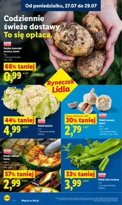 Lidl - gazetka promocyjna Oferta od poniedziałku od poniedziałku 27.07 do środy 29.07 - strona 44