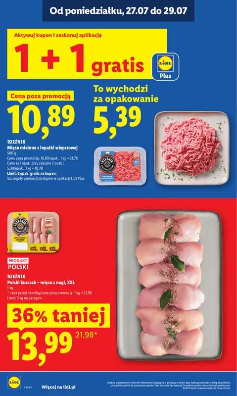 Lidl - gazetka promocyjna Oferta od poniedziałku od poniedziałku 27.07 do środy 29.07 - strona 12