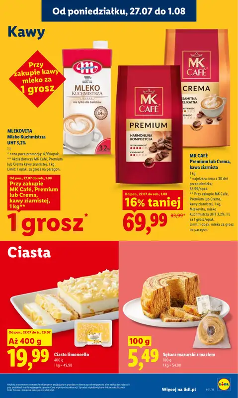 Lidl - gazetka promocyjna Oferta od poniedziałku od poniedziałku 27.07 do środy 29.07 - strona 77