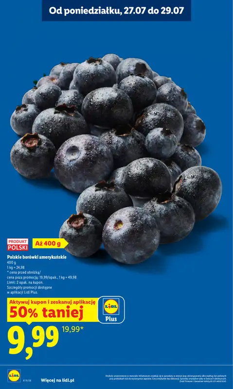 Lidl - gazetka promocyjna Oferta od poniedziałku od poniedziałku 27.07 do środy 29.07 - strona 18