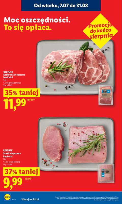 Lidl - gazetka promocyjna Oferta od poniedziałku od poniedziałku 27.07 do środy 29.07 - strona 16