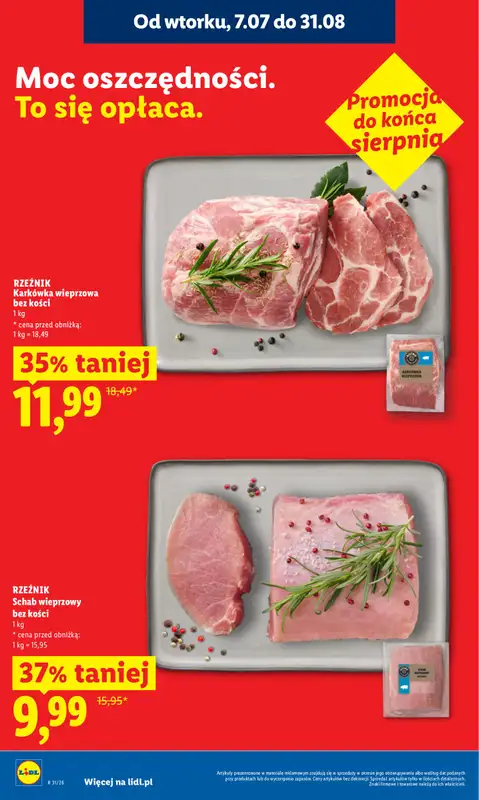 Lidl - gazetka promocyjna Oferta od poniedziałku od poniedziałku 27.07 do środy 29.07 - strona 16