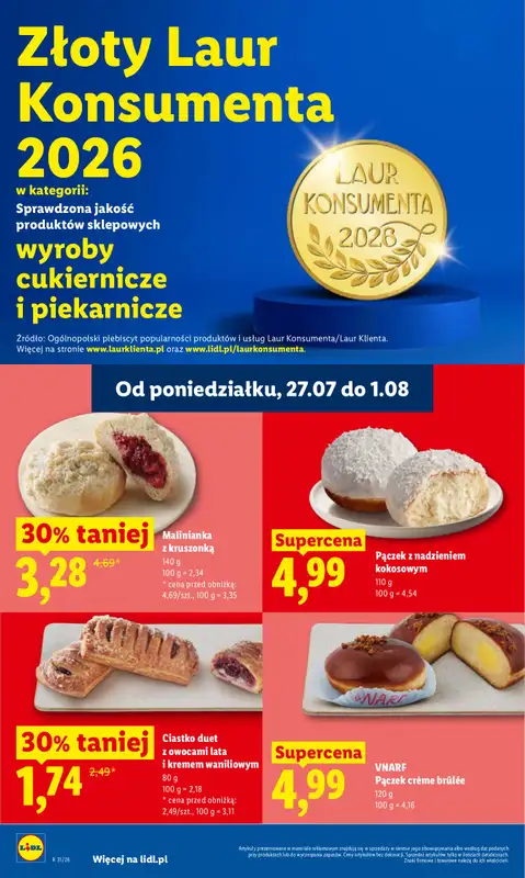 Lidl - gazetka promocyjna Oferta od poniedziałku od poniedziałku 27.07 do środy 29.07 - strona 54