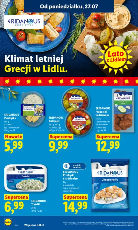 Lidl - gazetka promocyjna Oferta od poniedziałku od poniedziałku 27.07 do środy 29.07 - strona 50