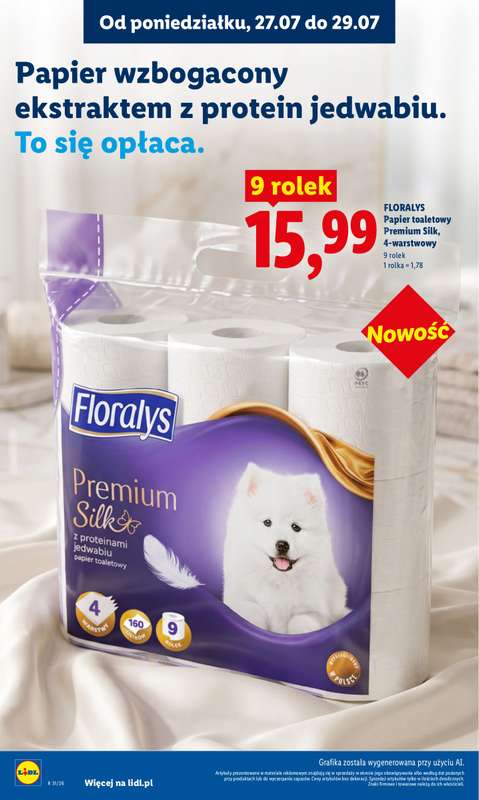 Lidl - gazetka promocyjna Oferta od poniedziałku od poniedziałku 27.07 do środy 29.07 - strona 90