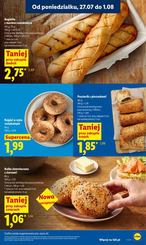 Lidl - gazetka promocyjna Oferta od poniedziałku od poniedziałku 27.07 do środy 29.07 - strona 57