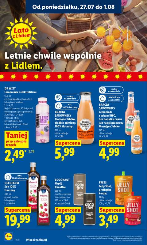 Lidl - gazetka promocyjna Oferta od poniedziałku od poniedziałku 27.07 do środy 29.07 - strona 70