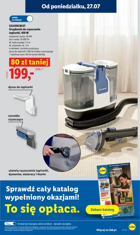 Lidl - gazetka promocyjna Oferta od poniedziałku od poniedziałku 27.07 do środy 29.07 - strona 37